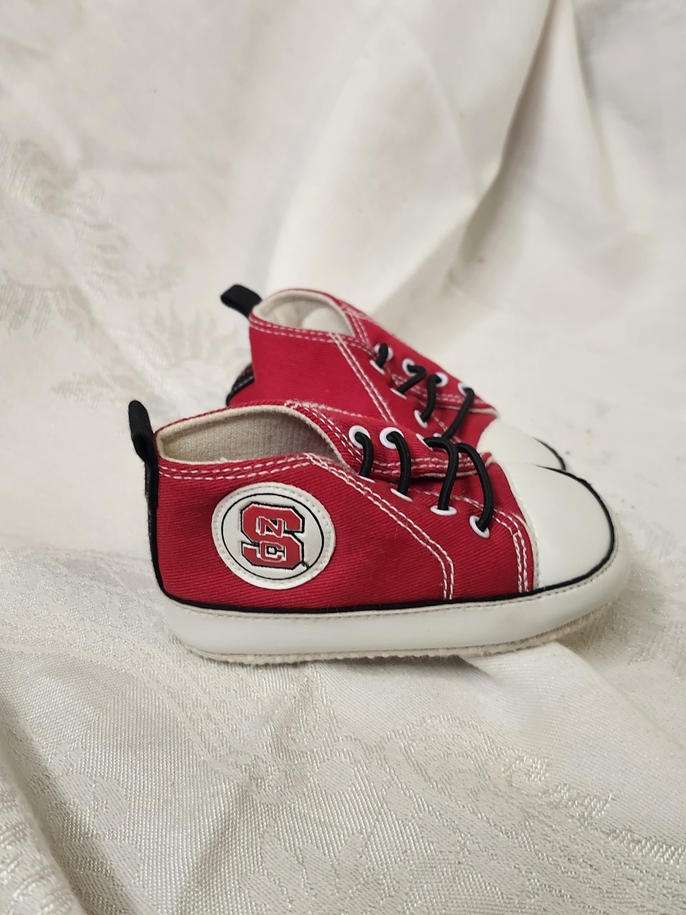 NC STATE Crib Shoes